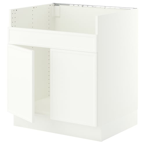 SEKTION Arm inf pr évier TALLSJÖN, blanc/Aspudden blanc mat, 30x24x30 "