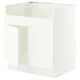 SEKTION Arm inf pr évier TALLSJÖN, blanc/Aspudden blanc mat, 30x24x30 "