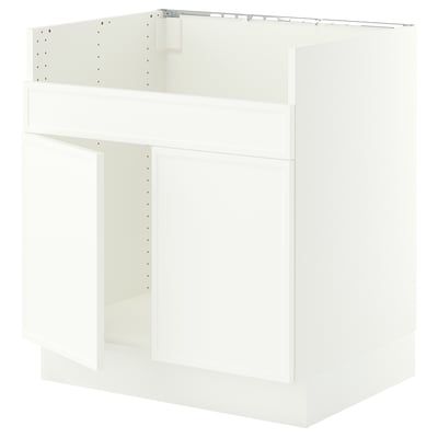 SEKTION Arm inf pr évier TALLSJÖN, blanc/Aspudden blanc mat, 30x24x30 "