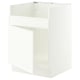 SEKTION Arm inf pr évier TALLSJÖN, blanc/Aspudden blanc mat, 24x24x30 "