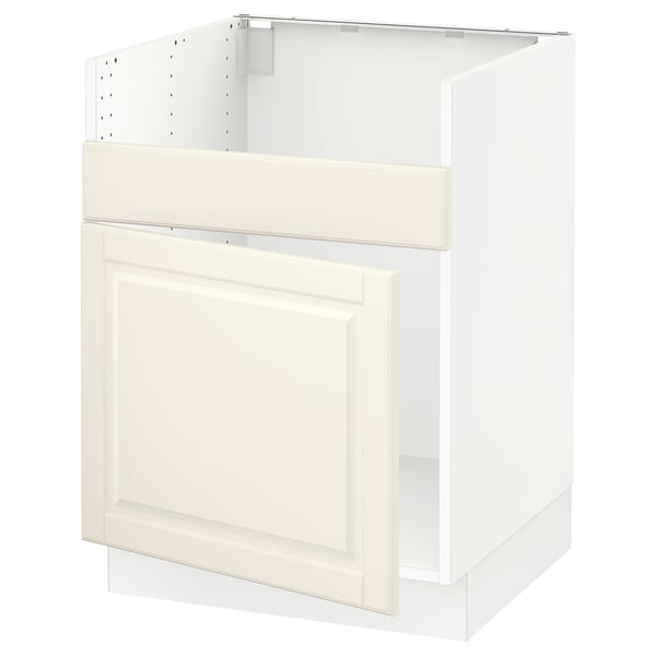 SEKTION Arm inf pr évier TALLSJÖN, blanc/Bodbyn blanc cassé, 24x24x30 "