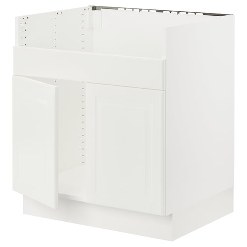 SEKTION Arm inf pr évier TALLSJÖN, blanc/Bodbyn blanc cassé, 30x24x30 "