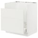 SEKTION Arm inf pr évier TALLSJÖN, blanc/Bodbyn blanc cassé, 30x24x30 "