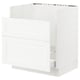 SEKTION Arm inf pr évier TALLSJÖN, blanc Enköping/blanc effet bois, 30x24x30 "