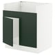 SEKTION Arm inf pr évier TALLSJÖN, blanc/Havstorp vert profond, 30x24x30 "