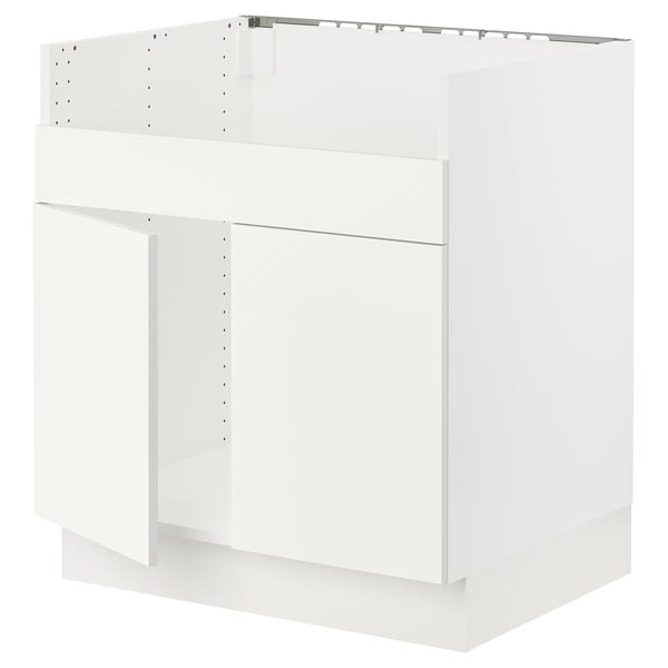 SEKTION Arm inf pr évier TALLSJÖN, blanc/Vallstena blanc, 30x24x30 "