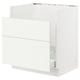 SEKTION Arm inf pr évier TALLSJÖN, blanc/Vallstena blanc, 30x24x30 "