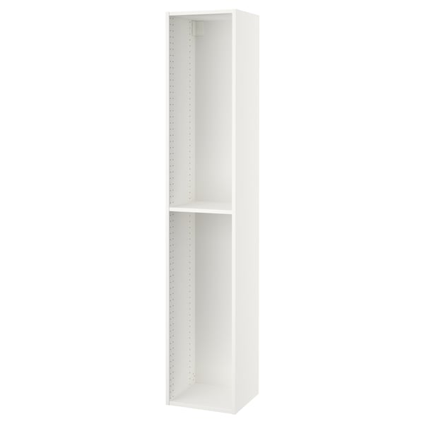 SEKTION Armoire haute, blanc, 15x14 3/4x80 "