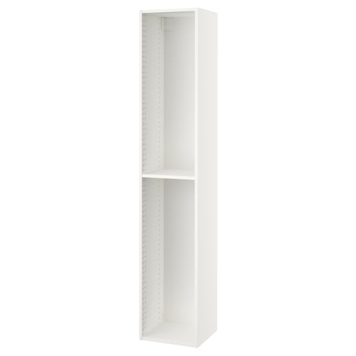 SEKTION Armoire haute, blanc, 15x14 3/4x80 "