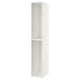 SEKTION Armoire haute, blanc, 15x24x90 "