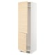 SEKTION Armoire haute pr réfrig/congélateur, blanc/Askersund effet frêne clair, 24x24x80 "