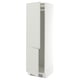 SEKTION Armoire haute pr réfrig/congélateur, blanc/Aspudden gris clair, 24x24x80 "
