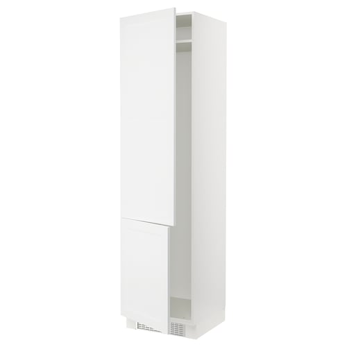 SEKTION Armoire haute pr réfrig/congélateur, blanc/Axstad blanc mat, 24x24x90 "