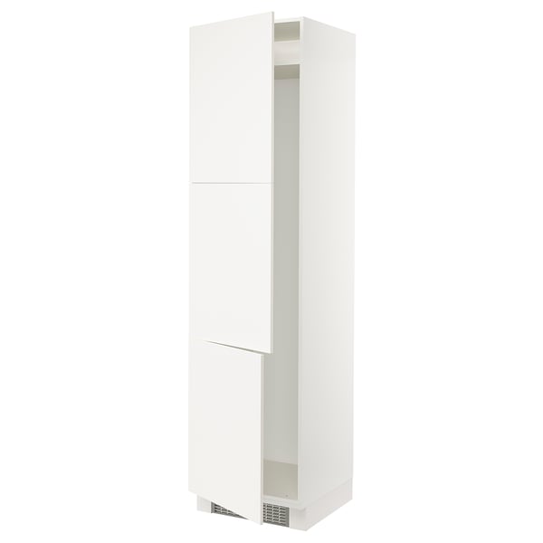 SEKTION Armoire haute pr réfrig/congélateur, blanc/Veddinge blanc, 24x24x90 "