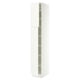 SEKTION Armoire haute + tablette/2ptes, blanc/Aspudden blanc mat, 15x24x90 "