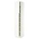 SEKTION Armoire haute + tablette/2ptes, blanc/Aspudden blanc mat, 18x24x90 "