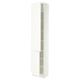 SEKTION Armoire haute + tablette/2ptes, blanc/Aspudden blanc mat, 18x15x90 "
