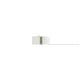 SEKTION Armoire haute + tablette/2ptes, blanc/Aspudden gris clair, 15x24x80 "