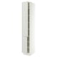 SEKTION Armoire haute + tablette/2ptes, blanc/Aspudden gris clair, 15x24x90 "