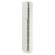 SEKTION Armoire haute + tablette/2ptes, blanc/Aspudden gris clair, 15x15x90 "