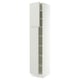 SEKTION Armoire haute + tablette/2ptes, blanc/Aspudden gris clair, 18x24x90 "