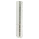 SEKTION Armoire haute + tablette/2ptes, blanc/Aspudden gris clair, 15x15x90 "
