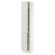 SEKTION Armoire haute + tablette/2ptes, blanc/Aspudden gris clair, 15x15x80 "