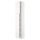SEKTION Armoire haute + tablette/2ptes, blanc/Axstad blanc mat, 18x15x90 "