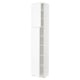SEKTION Armoire haute + tablette/2ptes, blanc Enköping/blanc effet bois, 18x15x90 "