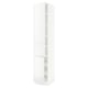 SEKTION Armoire haute + tablette/2ptes, blanc/Ringhult blanc, 18x24x90 "