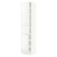 SEKTION Armoire haute + tablette/2ptes, blanc/Ringhult blanc, 18x24x80 "
