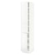 SEKTION Armoire haute + tablette/2ptes, blanc/Ringhult blanc, 15x24x80 "