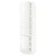 SEKTION Armoire haute + tablette/2ptes, blanc/Ringhult blanc, 24x24x90 "