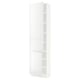 SEKTION Armoire haute + tablette/2ptes, blanc/Ringhult blanc, 24x15x90 "