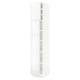 SEKTION Armoire haute + tablette/2ptes, blanc/Ringhult blanc, 15x24x80 "