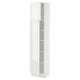 SEKTION Armoire haute + tablette/2ptes, blanc/Ringhult blanc, 18x15x80 "