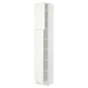 SEKTION Armoire haute + tablette/2ptes, blanc/Vallstena blanc, 18x15x90 "