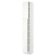 SEKTION Armoire haute + tablette/2ptes, blanc/Vallstena blanc, 15x15x90 "