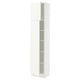 SEKTION Armoire haute + tablette/2ptes, blanc/Vallstena blanc, 18x15x80 "