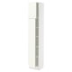 SEKTION Armoire haute + tablette/2ptes, blanc/Vallstena blanc, 15x15x80 "