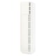 SEKTION Armoire haute + tablette/2ptes, blanc/Veddinge blanc, 18x24x80 "