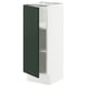 SEKTION Armoire inférieure avec tablettes, blanc/Havstorp vert profond, 12x15x30 "