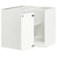 SEKTION Armoire inférieure d'angle+tablette, blanc/Ringhult blanc, 38x24x30 "