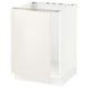 SEKTION Armoire inférieure évier, blanc/Veddinge blanc, 24x24x30 "