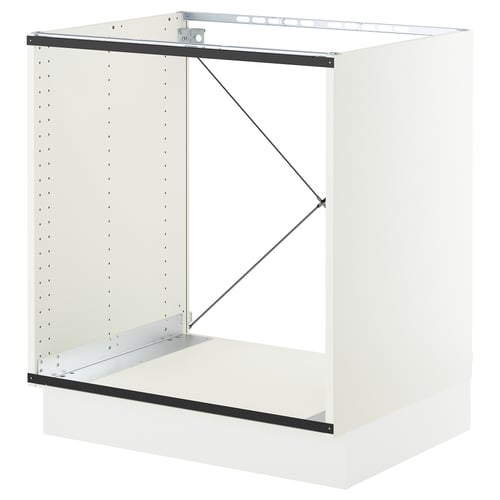 SEKTION Armoire inférieure pour four, blanc, 30x24x30 "