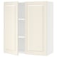 SEKTION Armoire murale 2 portes, blanc/Bodbyn blanc cassé, 36x15x40 "