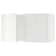 SEKTION Armoire murale 2 portes, blanc/Ringhult blanc, 36x15x20 "