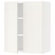 SEKTION Armoire murale 2 portes, blanc/Veddinge blanc, 24x15x30 "