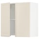 SEKTION Armoire murale à hotte intégrée, blanc/Bodbyn blanc cassé, 30x15x30 "