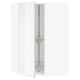 SEKTION Armoire murale angle +rgt pivotant, blanc/Ringhult blanc, 26x15x40 "